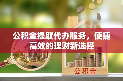 原平公积金提取代办服务，便捷高效的理财新选择