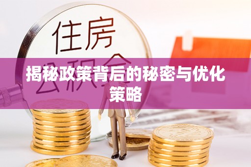 原平揭秘政策背后的秘密与优化策略