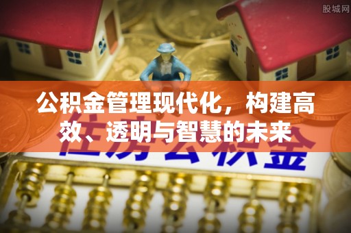 原平公积金管理现代化，构建高效、透明与智慧的未来