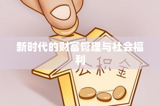 原平新时代的财富管理与社会福利
