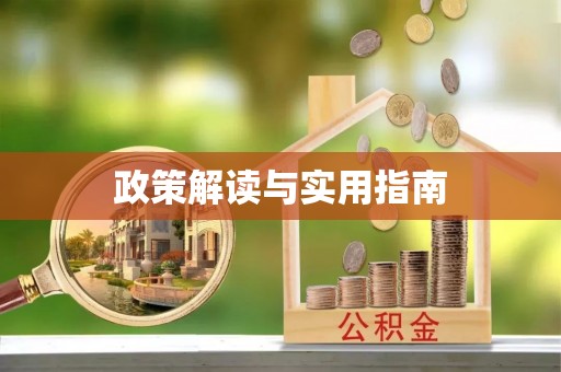 原平政策解读与实用指南