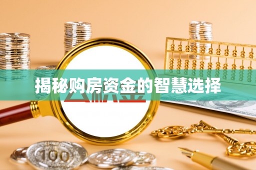 原平揭秘购房资金的智慧选择
