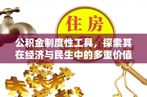 原平公积金制度性工具，探索其在经济与民生中的多重价值