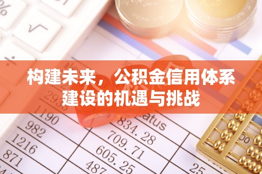 原平构建未来，公积金信用体系建设的机遇与挑战