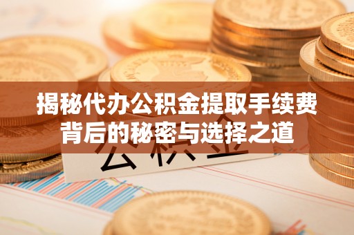 原平揭秘代办公积金提取手续费背后的秘密与选择之道