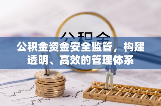 原平公积金资金安全监管，构建透明、高效的管理体系