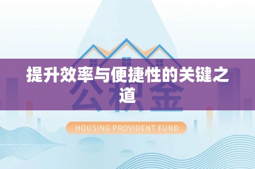 原平提升效率与便捷性的关键之道